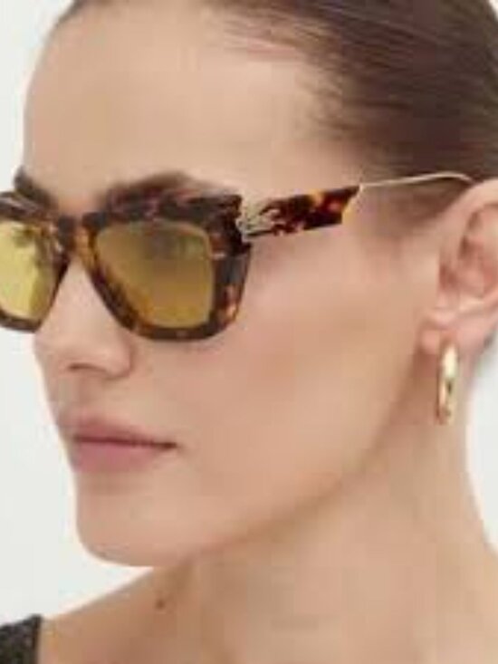 Etro Bold Pegaso - Havana brown Tortoiseshell Cat-eye with Case -Retail is $500+ main image 13